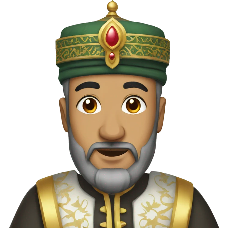 muslim sultan  emoji