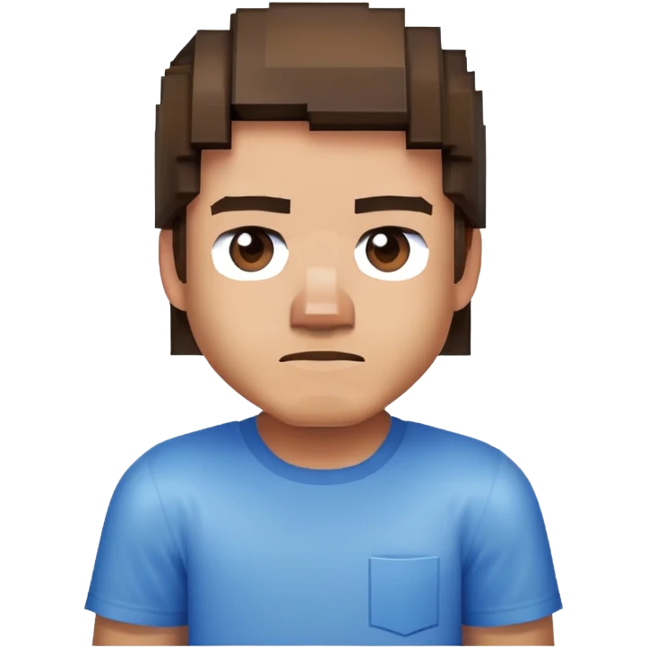 steve minecraft emoji