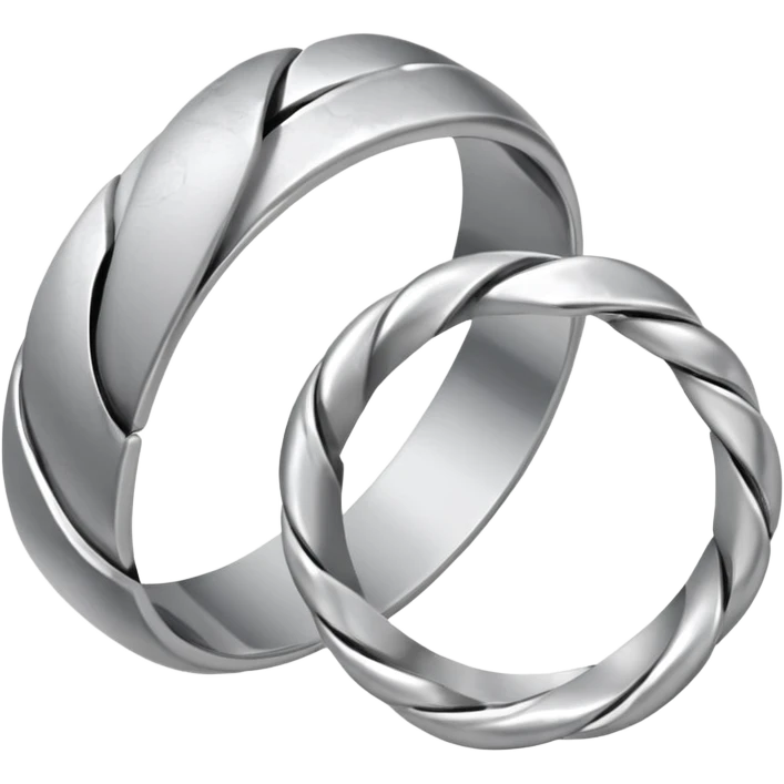 2 broken wedding ring emoji