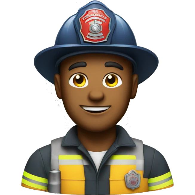 Firefighter some like Uncle Sam  emoji