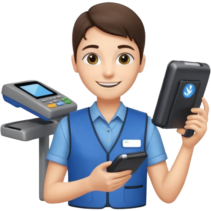 Walmart cashier emoji