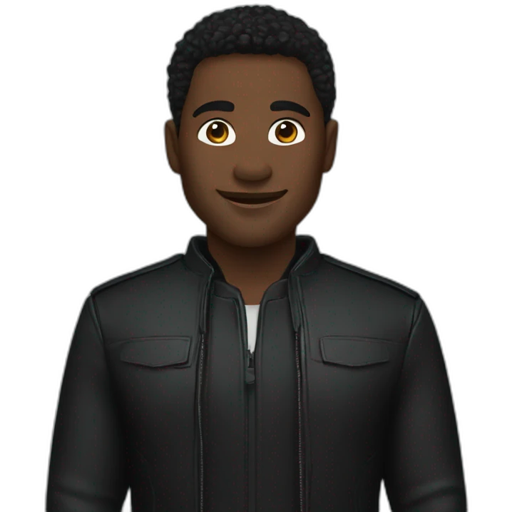 black tesla Y emoji