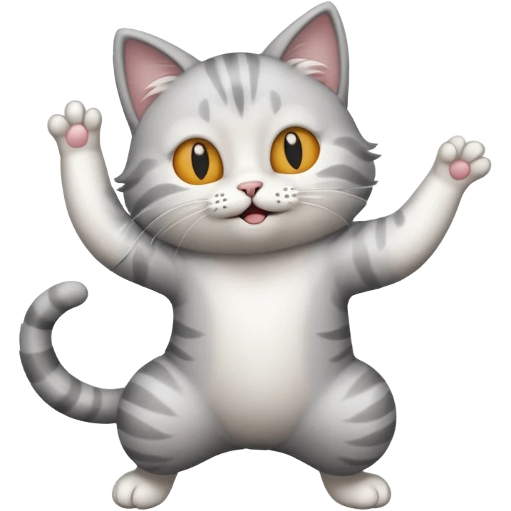 Cat dancing emoji