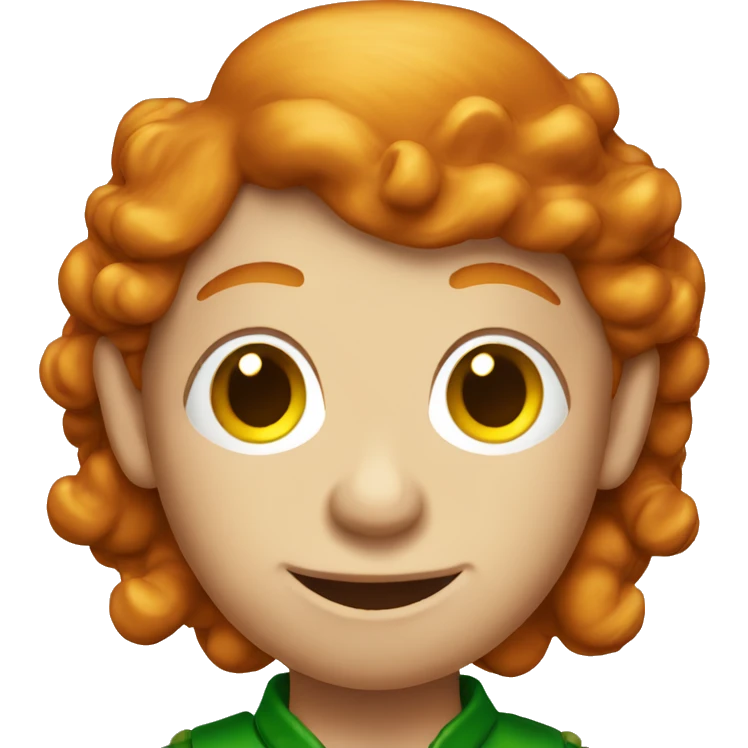 Ginger christmas elf  emoji