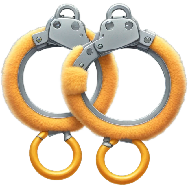 fuzzy handcuff emoji