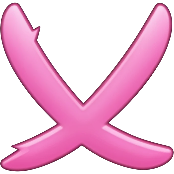 check mark pink emoji