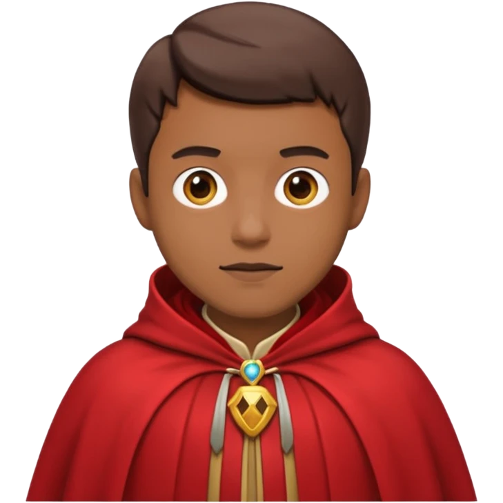 Hombre tapado rojo emoji