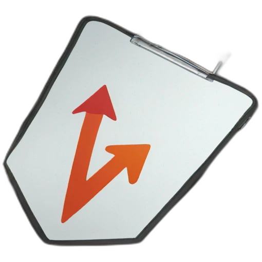 validation arrow on a suitcase emoji