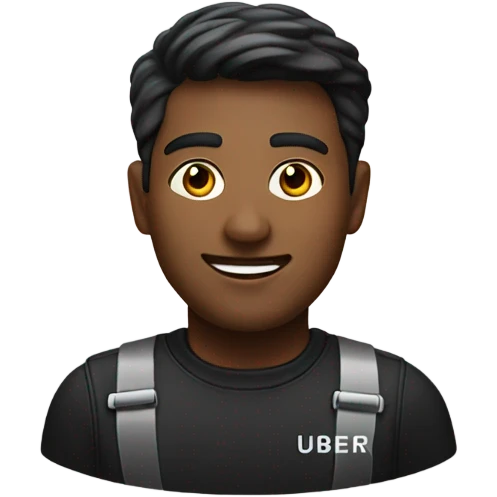 Uber eats driver emoji