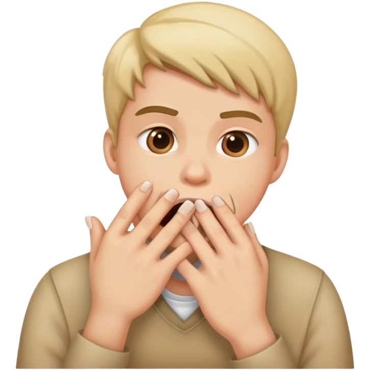bites nails nervously emoji