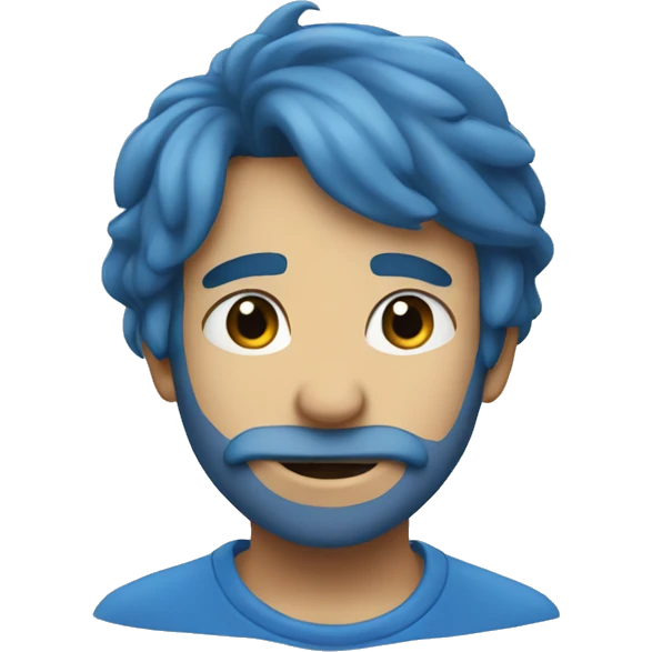 Herz Blau emoji