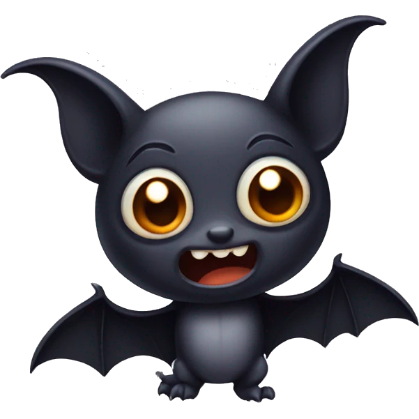cute hallween bat emoji