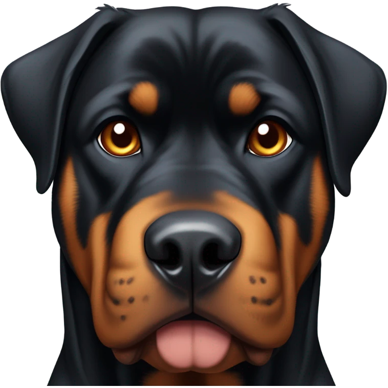 Rottweiler dog  emoji