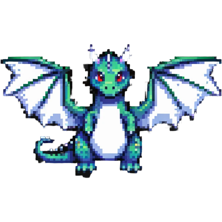 dragon with tiny wings emoji