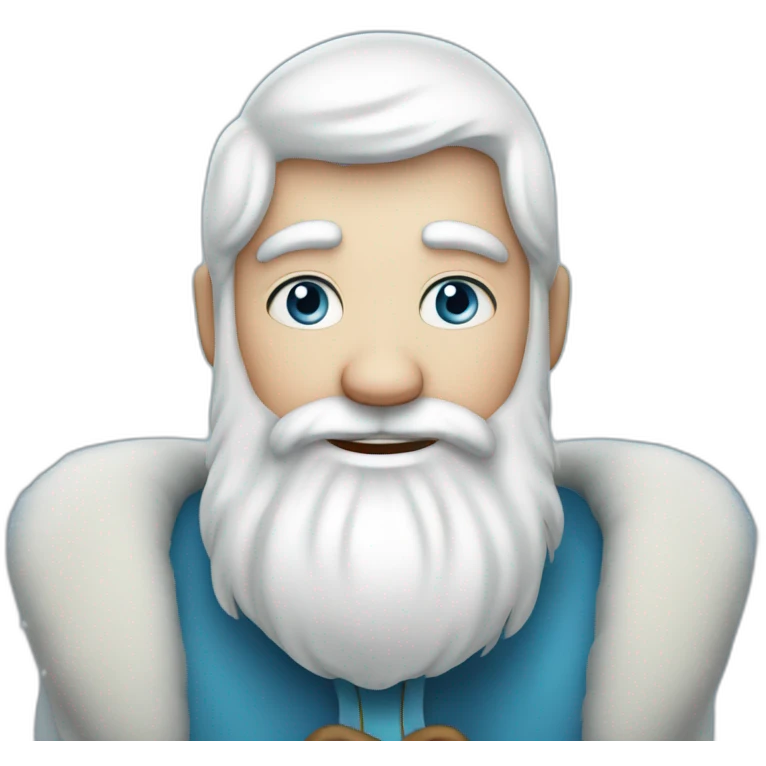 Father frost boy emoji