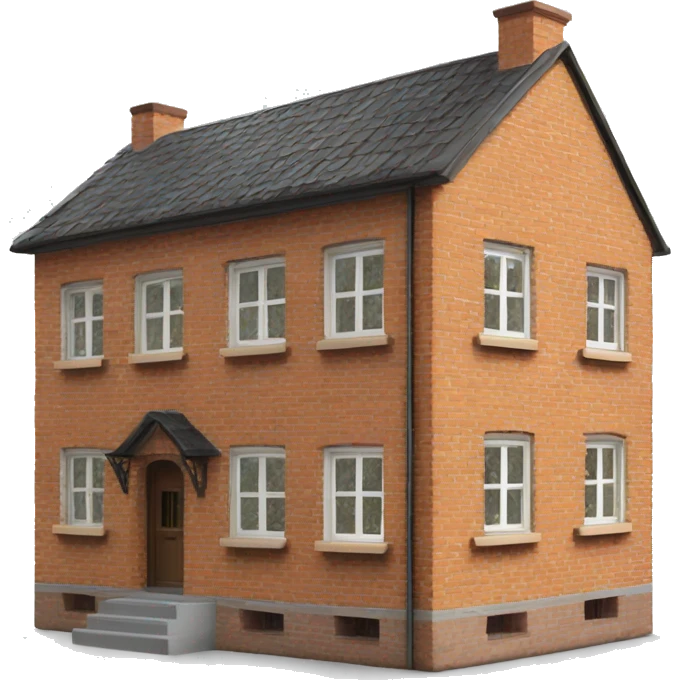 1 german brick house emoji