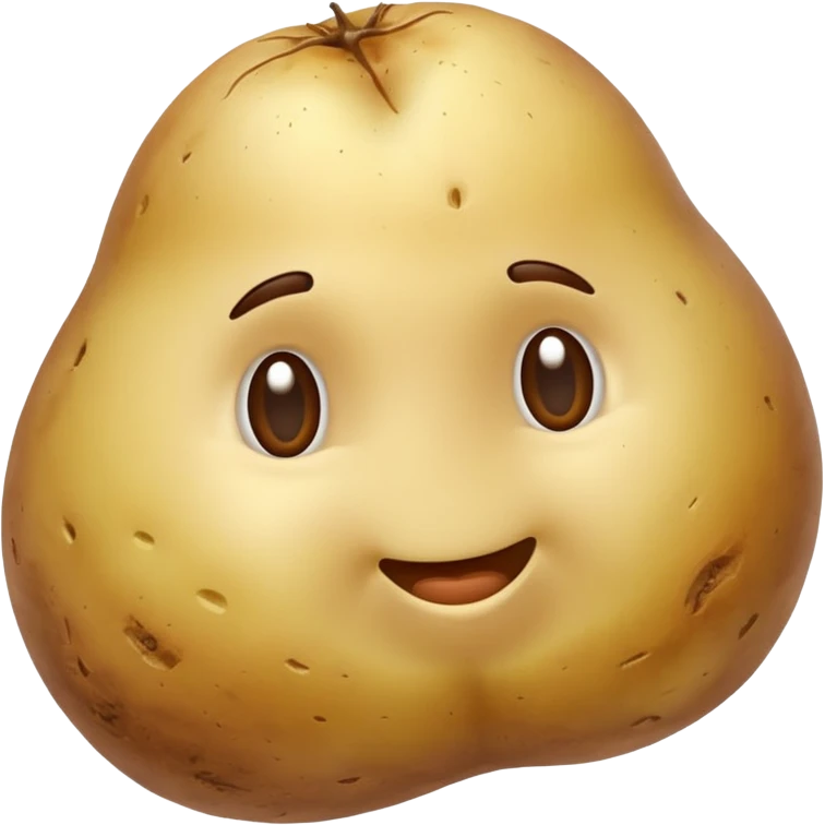 boiled potato simple energy food emoji
