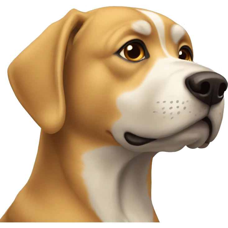 Perro  y su dueña emoji