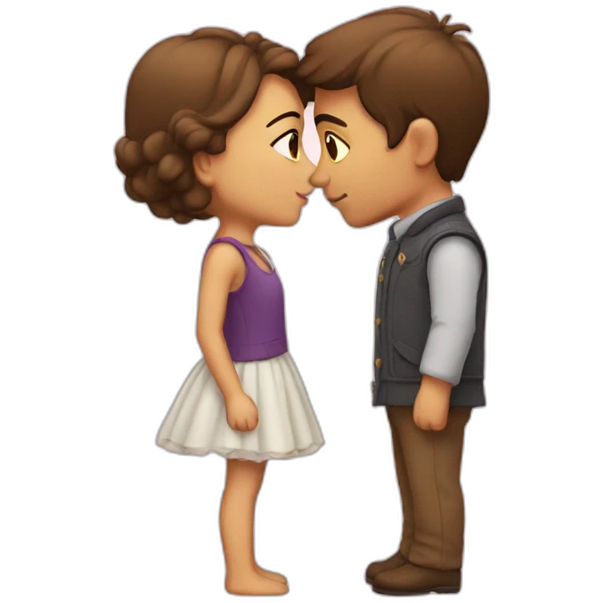 baiser romantique emoji