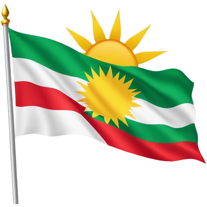 Kurdistanflag emoji