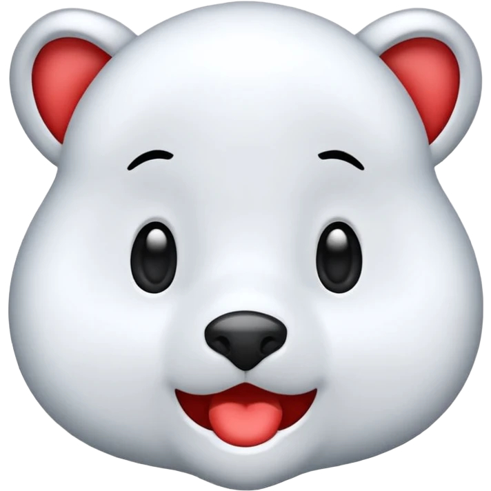 Белая галочка с синим фоном emoji