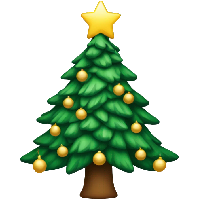 Christmas tree emoji
