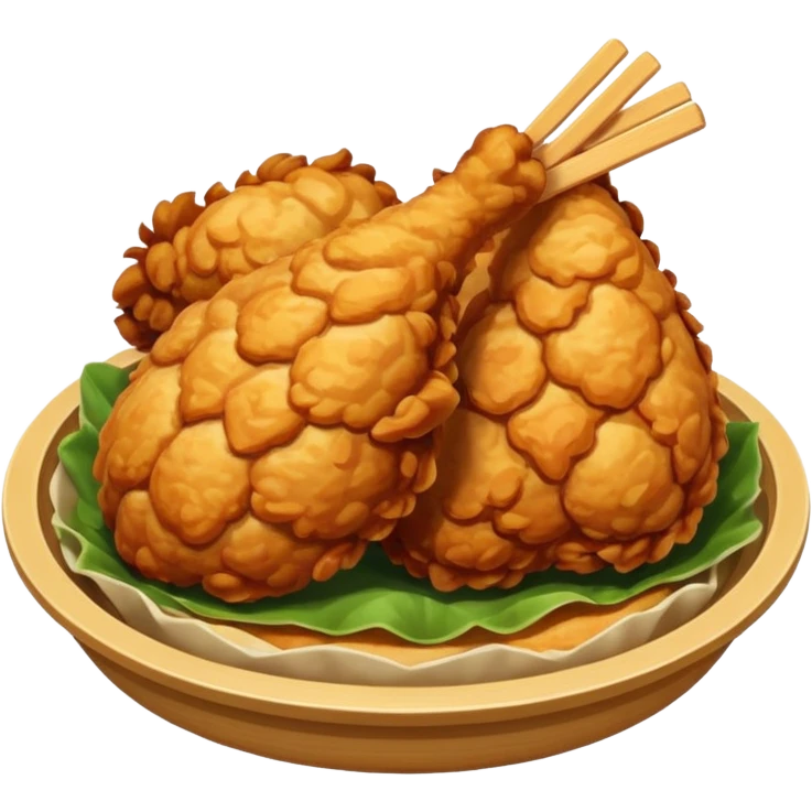 japanese fried chicken emoji