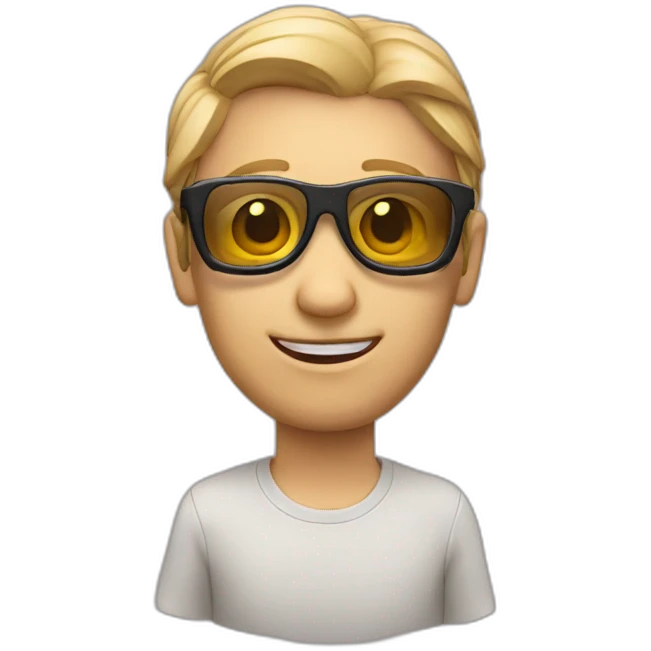 gafas 3d emoji
