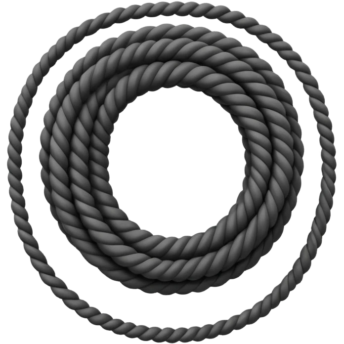 white rope emoji