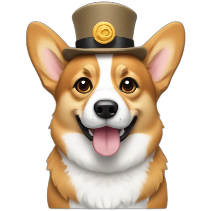 corgi-with-hat emoji
