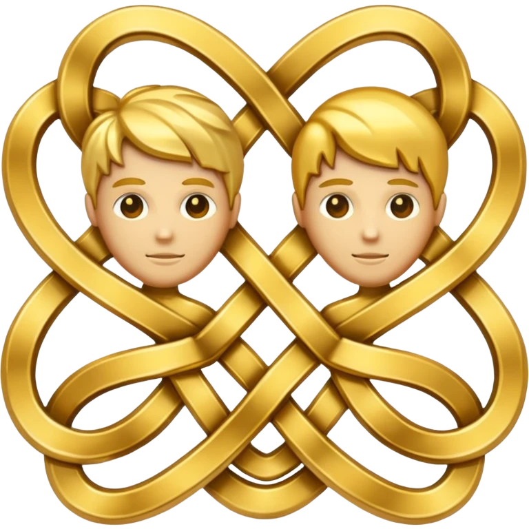 Symbol that represents the union of people emoji