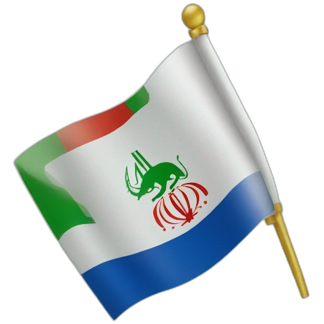 Iran Kingdom Flag emoji