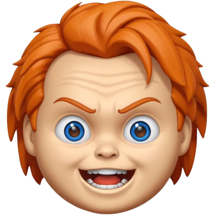 Un emojin de chuky emoji