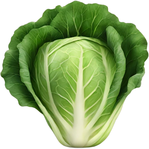 cabbage as an individual emoji