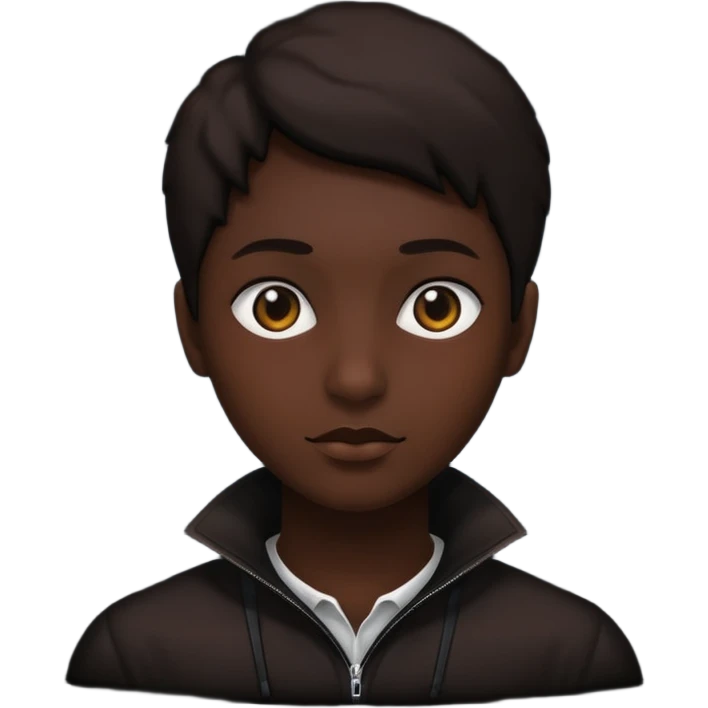 spotlight on a person silhouette emoji