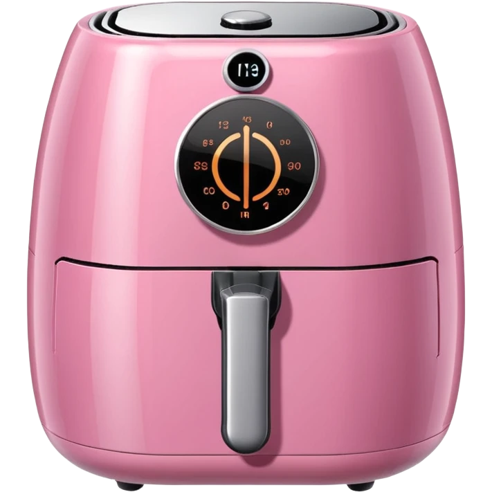 Realistic pink air fryer emoji
