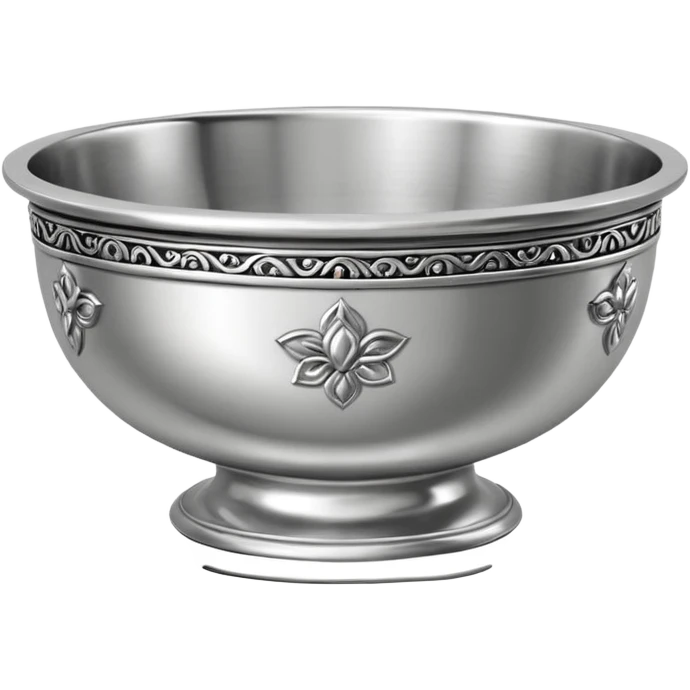 metal monk alms bowl emoji