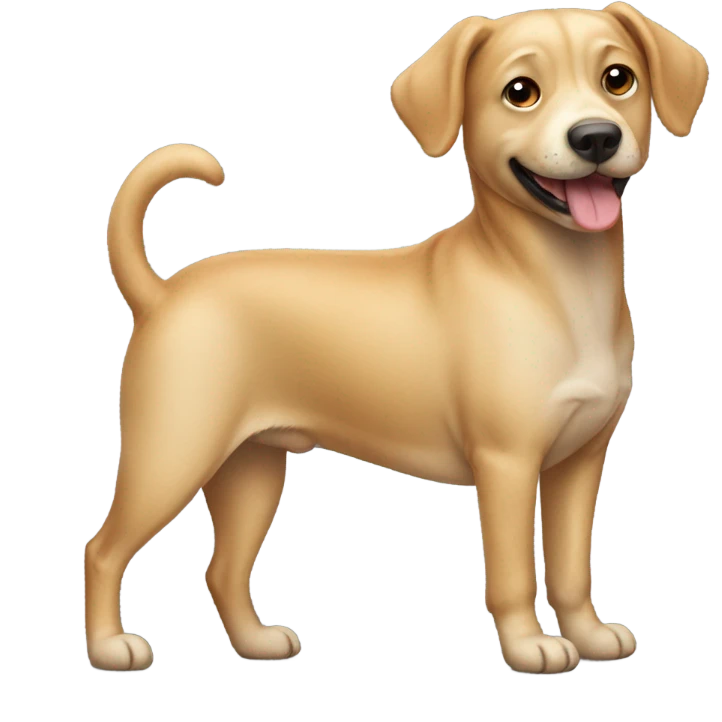 dog with butt emoji