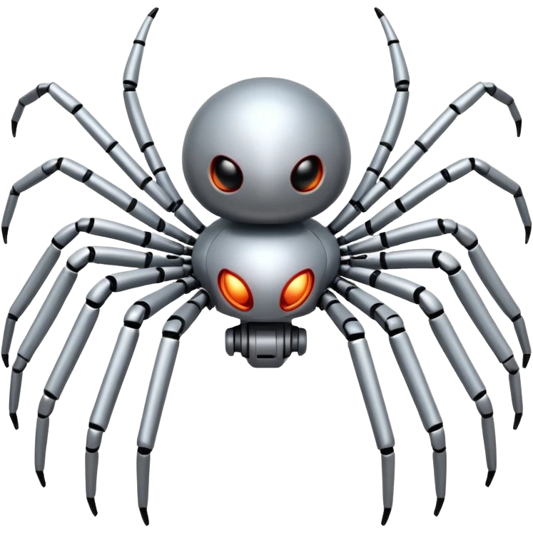 Robotic Spider emoji