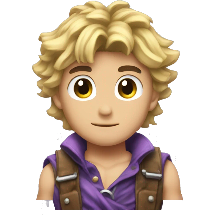 Jonathan Joestar posing emoji