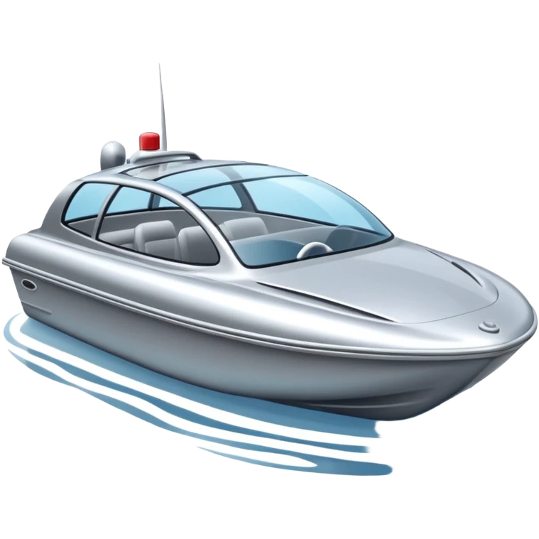 a car like a boat that can go on water emoji