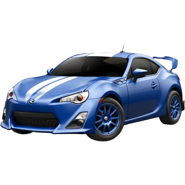 Extremely Distressed dented rusty old Extended wheelbase 2013 scion fr-s dark matte blackened blue 4wd monster Baja California desert silver-wheeled stadium racer  emoji