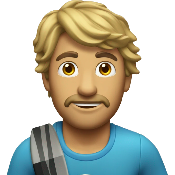 Io che faccio surf in montagna  emoji