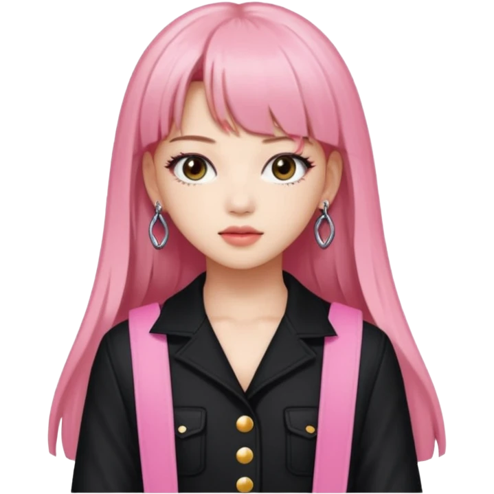 Lisa from BLACKPINK emoji