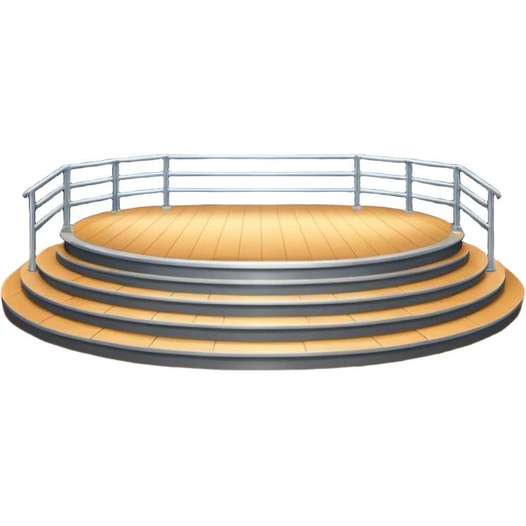 Music arena stage emoji
