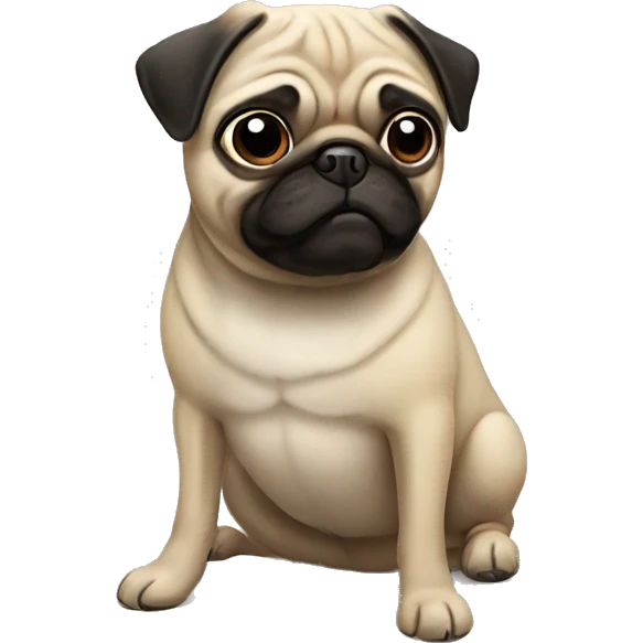 Pug emoji