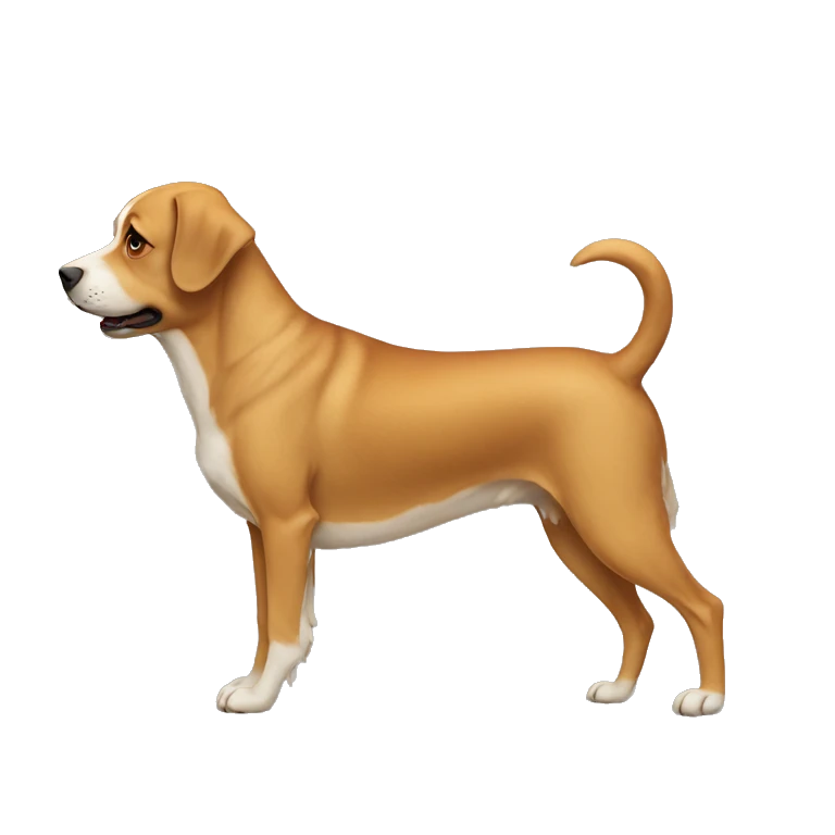 Dog on dog on dog on dog emoji