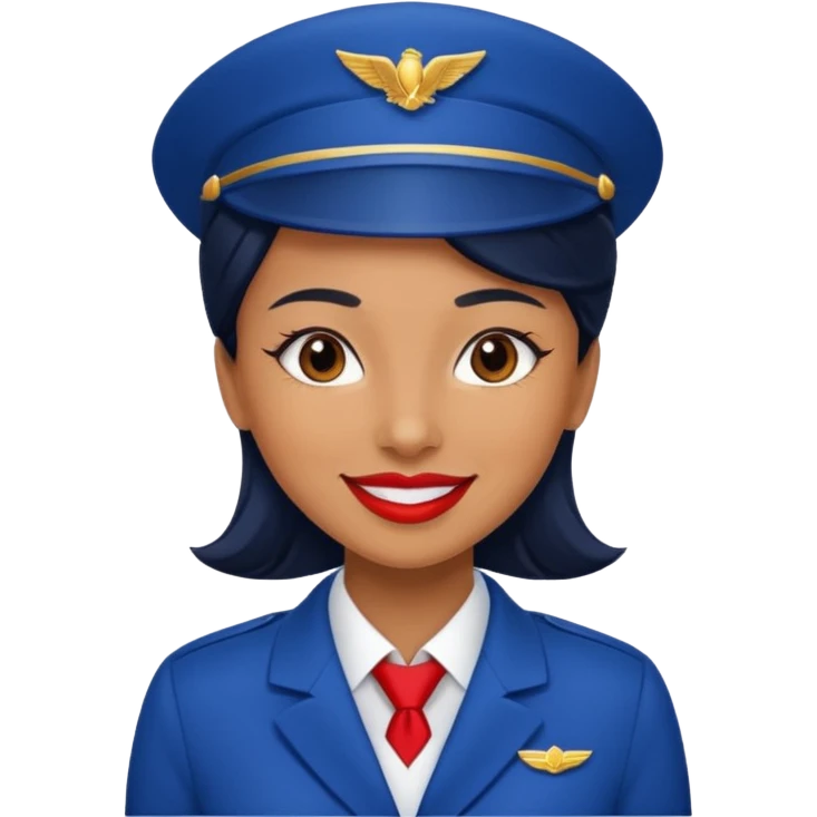 flight attendant emoji