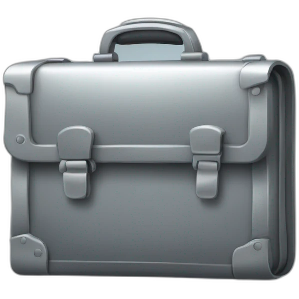 steel briefcase emoji