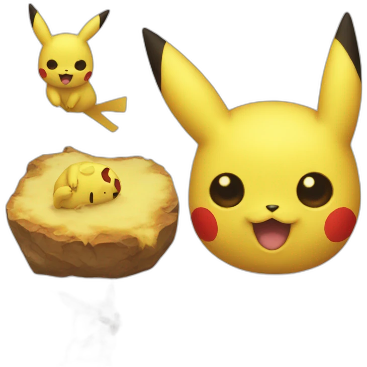 Dead pikachu emoji